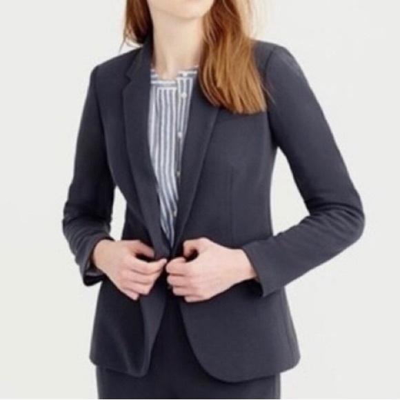 J.Crew grey blazer size 6 - Picture 2 of 7